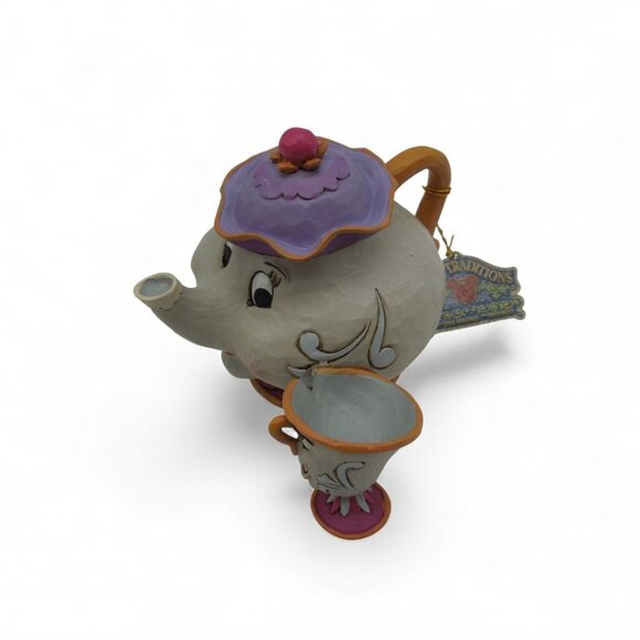 Jim Shore A Mother's Love Mrs Potts and Chip #4049622 Figurine With Tag - Picture 4 of 12